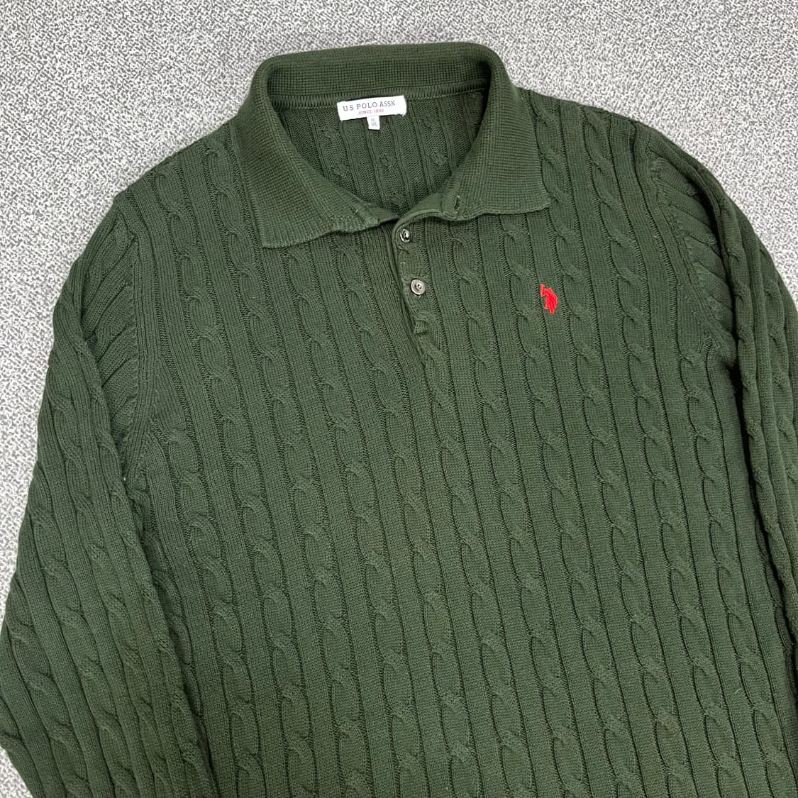 <US 폴로 에센 스웨터 니트> No.1391 상품이미지4