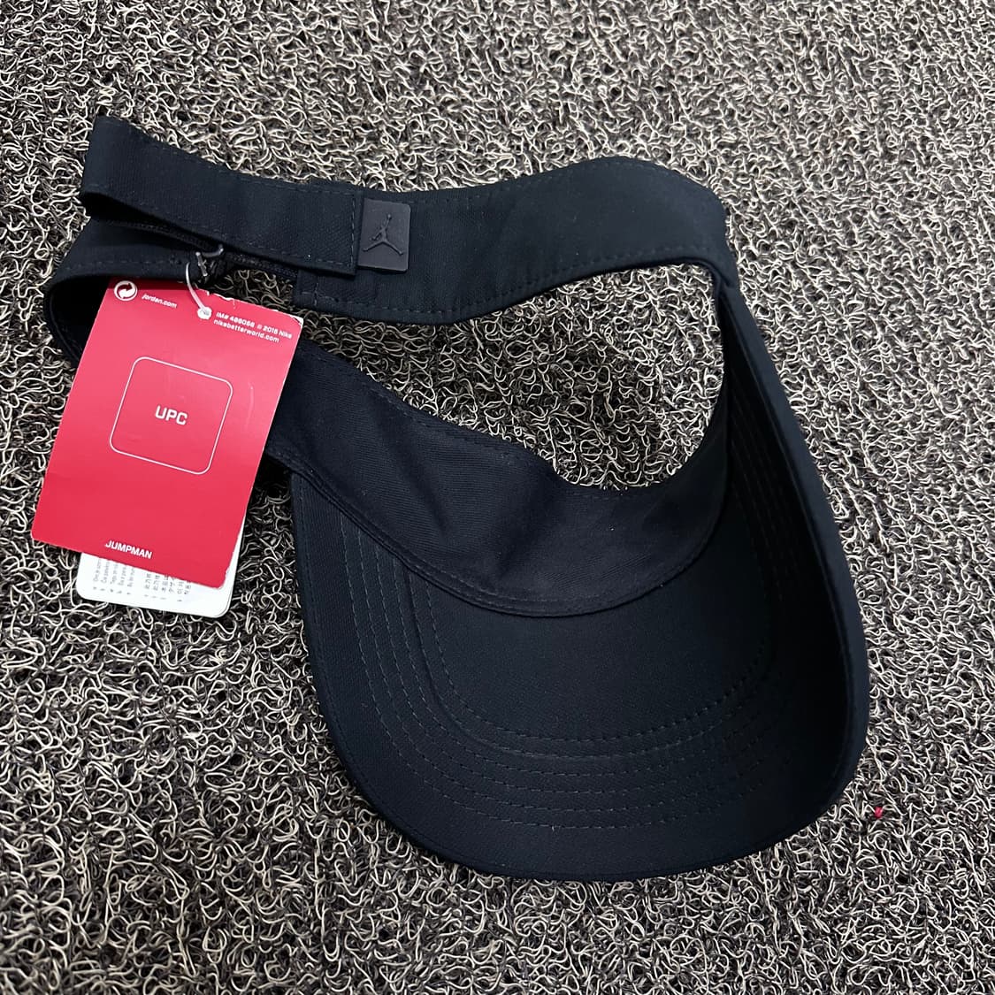 [새상품] NIKE 나이키 조던 썬캡 모자 블랙 상품이미지4