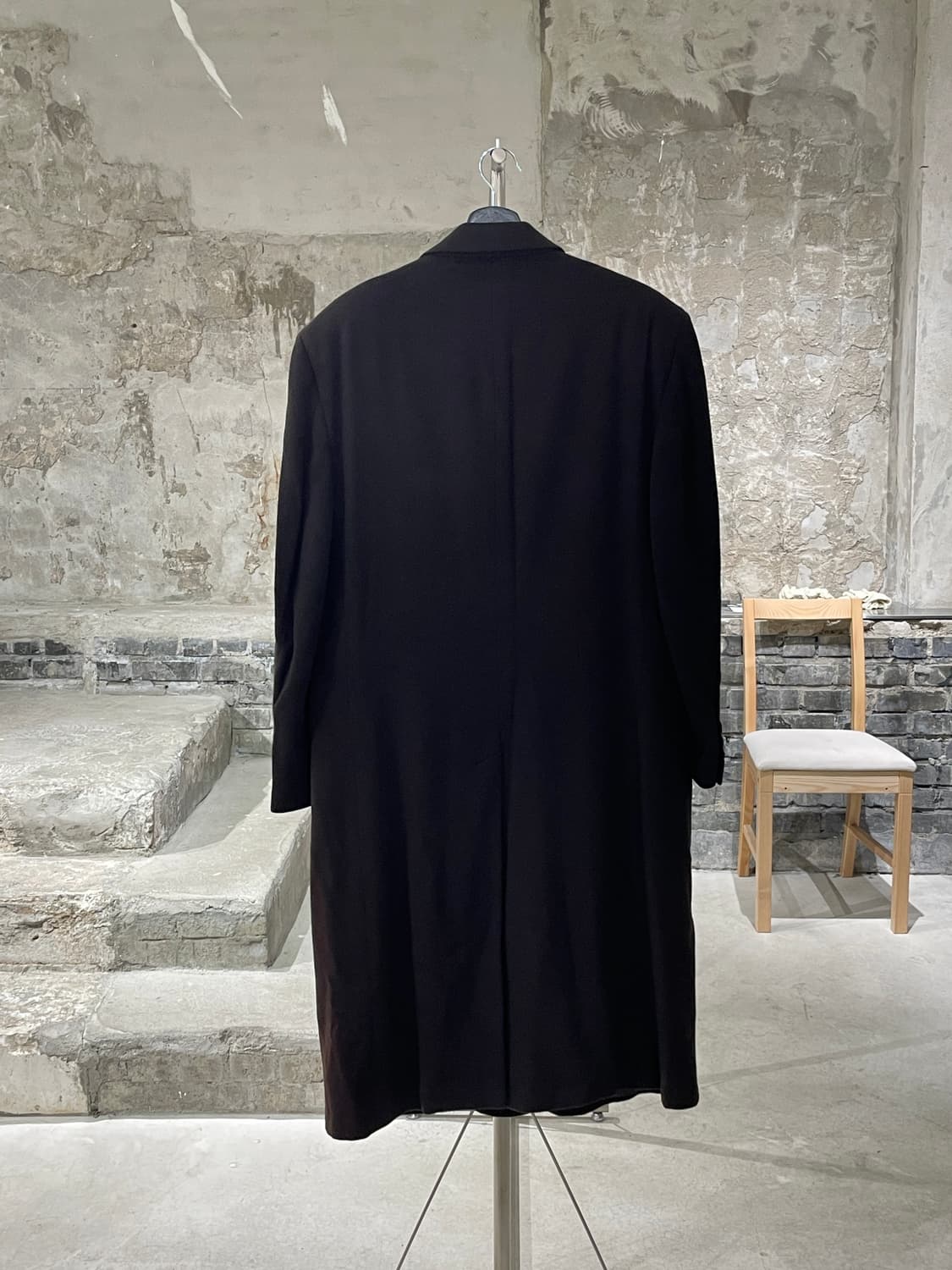 버버리 다크 버건디 클래식 캐시미어 코트 상품이미지6