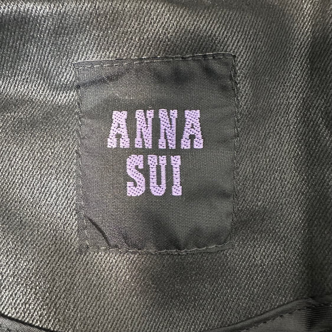 Anna Sui 안나수이 블랙 레더코트 66 (클래식) 상품이미지4