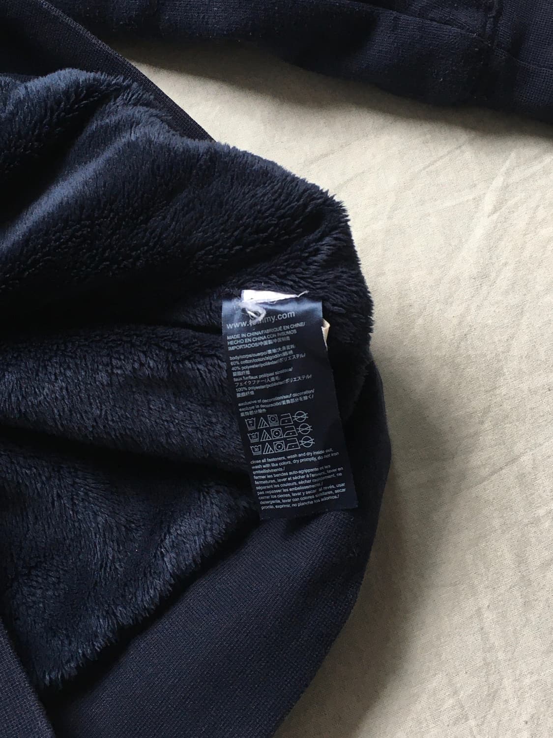 타미힐피거 레터링 후드집업 상품이미지5