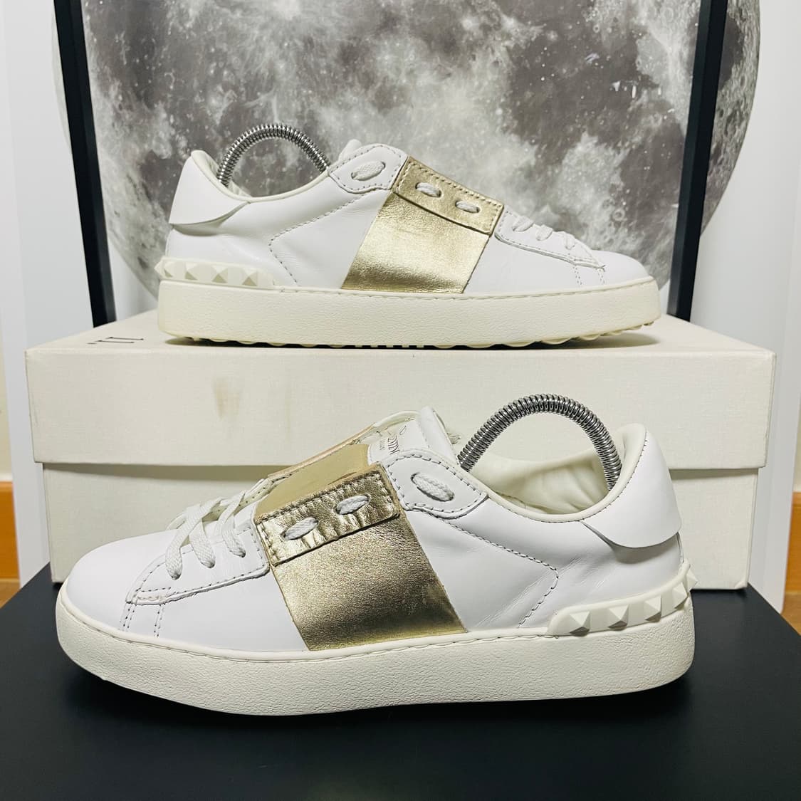 정품 38) 발렌티노 골드 히든 스니커즈 240~245 상품이미지1