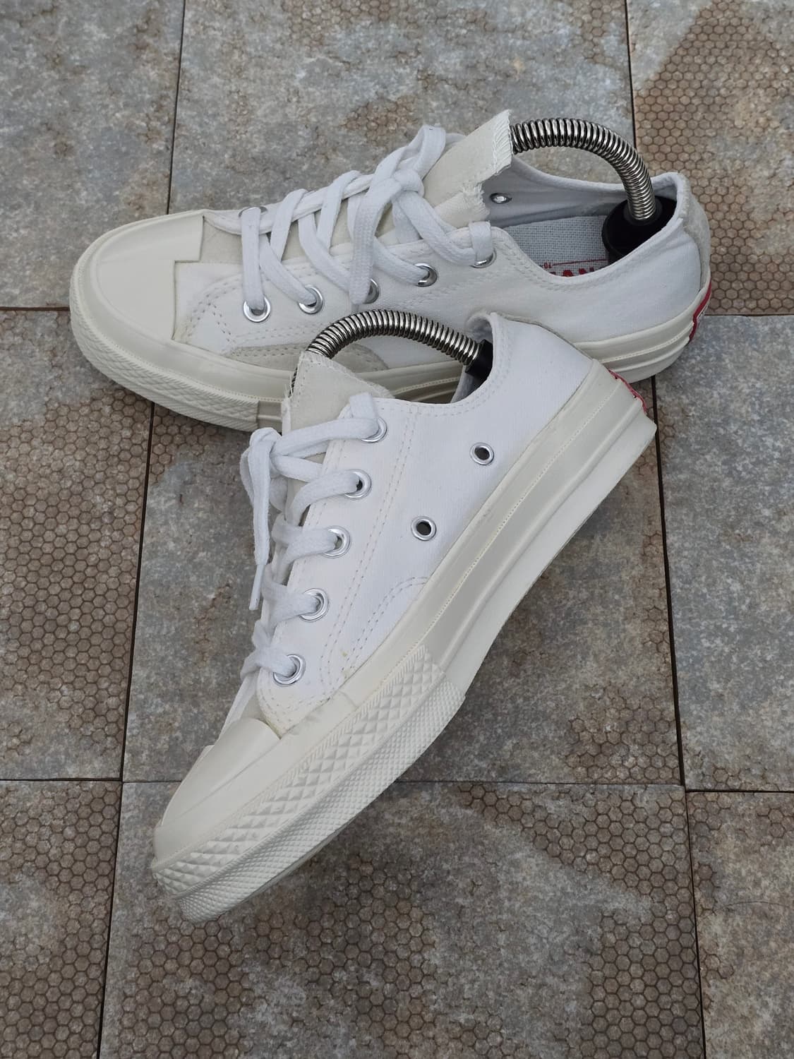 (220)컨버스 척 70 로우 라이벌 화이트 상품이미지5