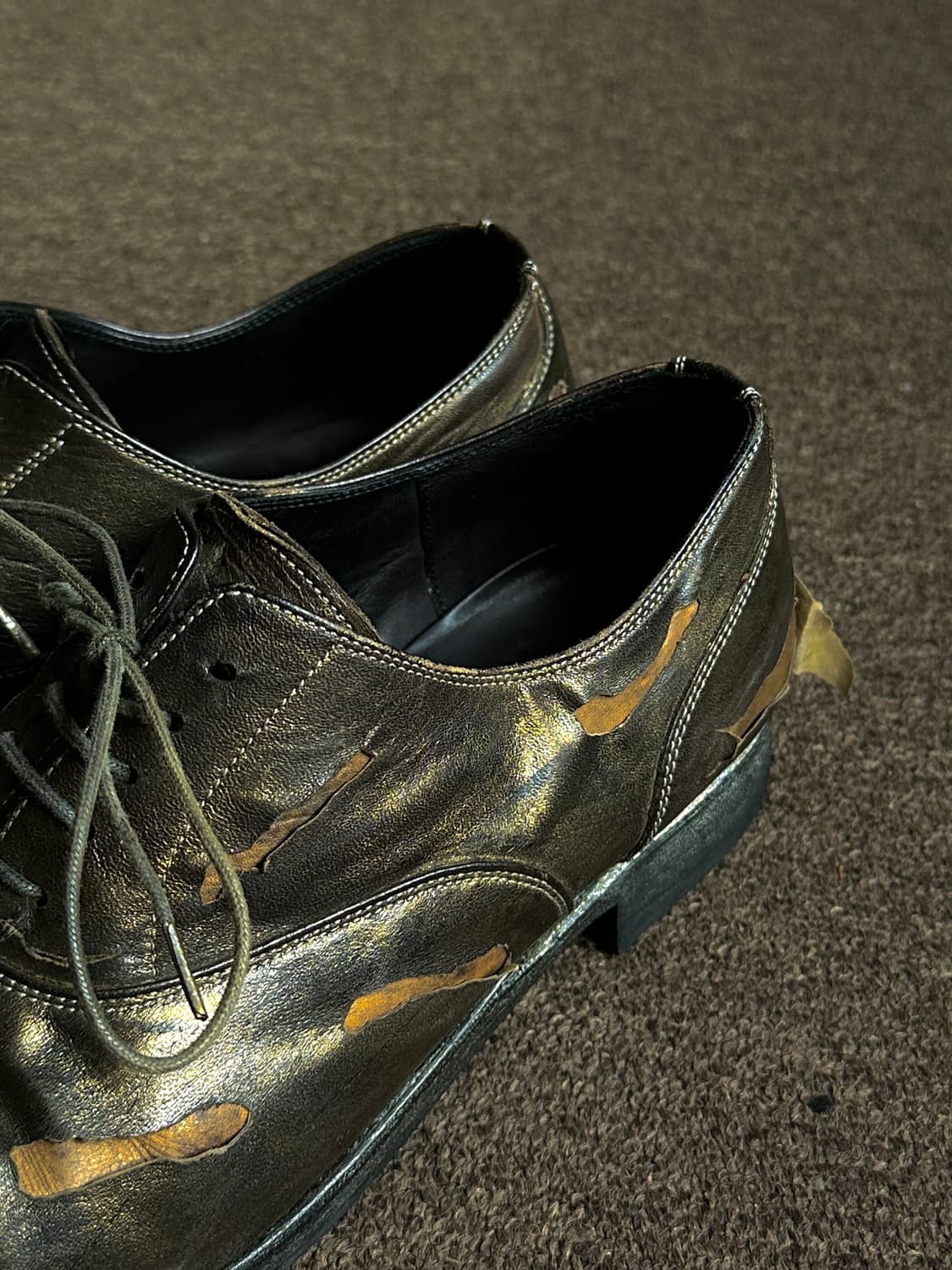 Mihara Yasuhiro 대미지 더티 드레스 슈즈 상품이미지7