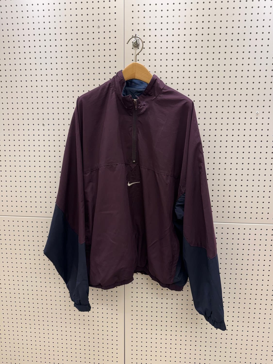 나이키 올드스쿨 센터 스우시 아노락 바람막이 U1273 상품이미지2