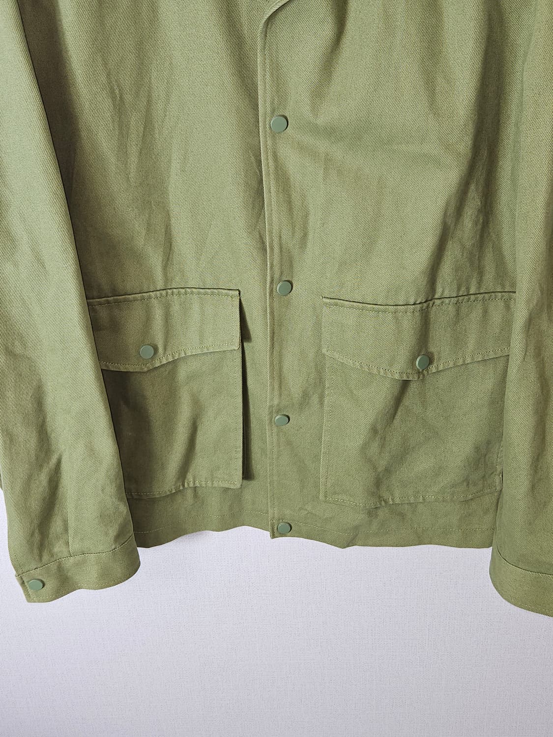 자라 ZARA 옴므 올리브그린 워크자켓 헌팅 XL 상품이미지2