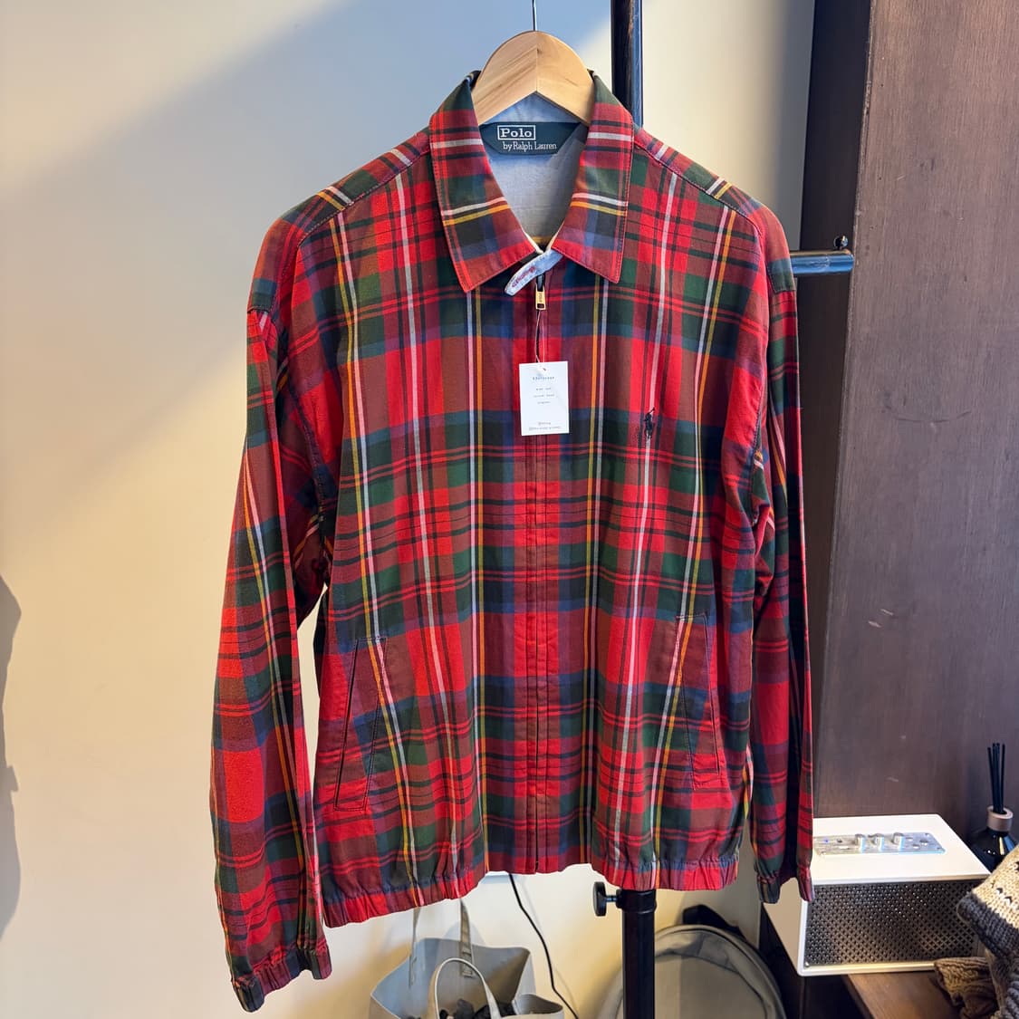 15688 - 폴로 랄프로렌 타탄체크 블루종 자켓 상품이미지2