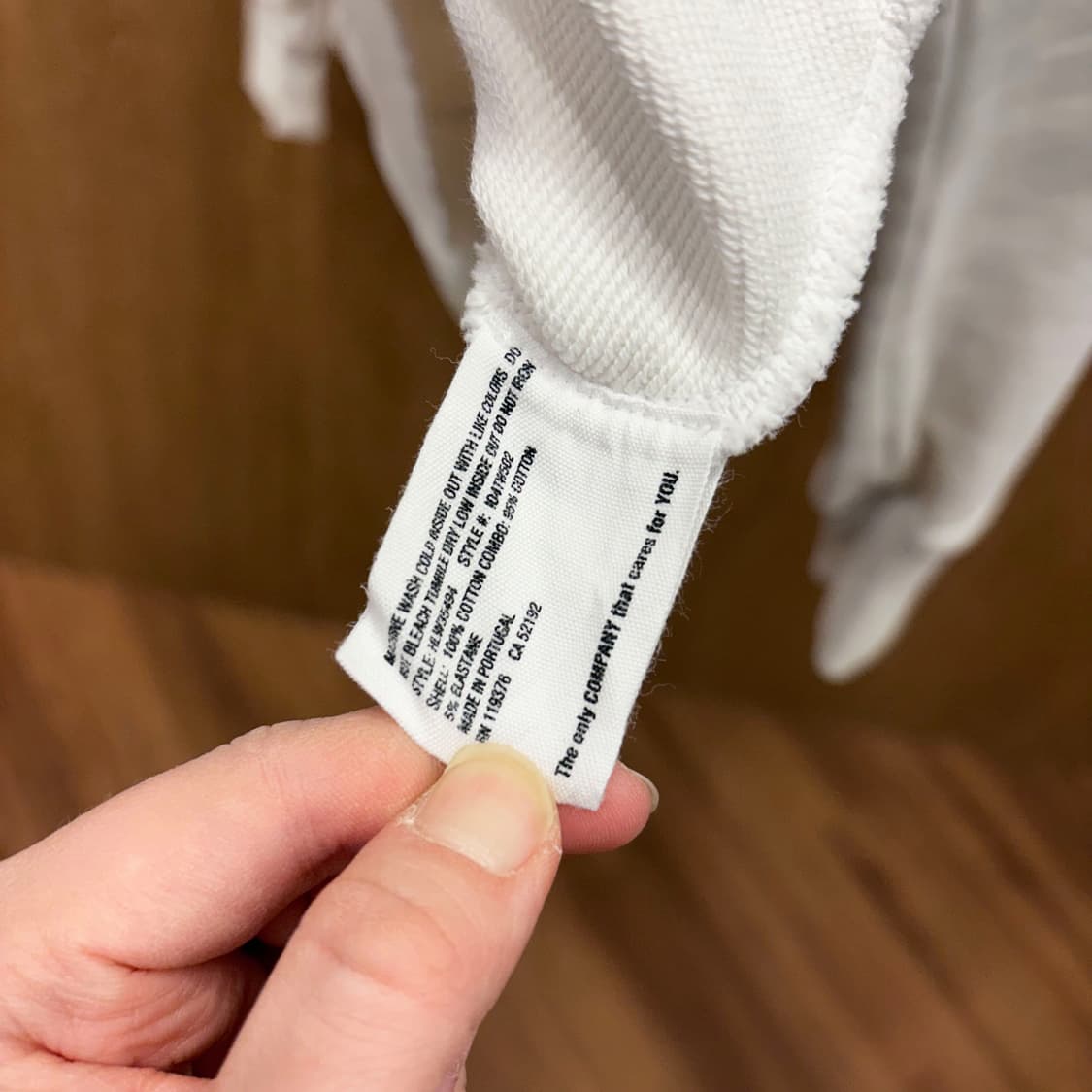 헬무트랭 후드 티셔츠 미니멀 레드 프린트 후면 빅 로고 디테일 화이트 상품이미지7