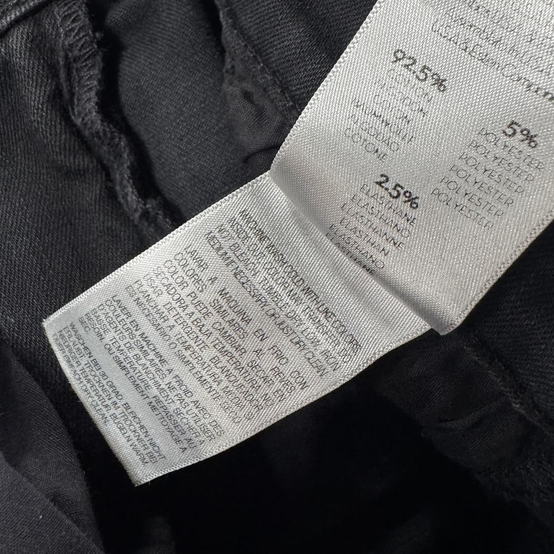 마더 허슬러 앵클 프레이 블랙 데님 진 (25) 상품이미지6