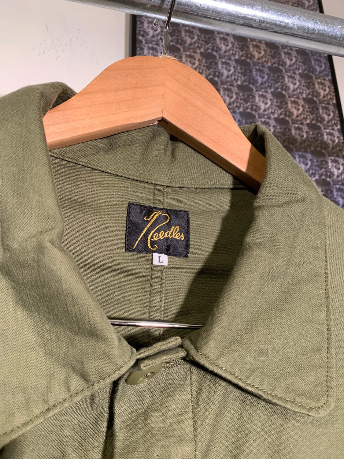 니들스 커버올 자켓 올리브 상품이미지3