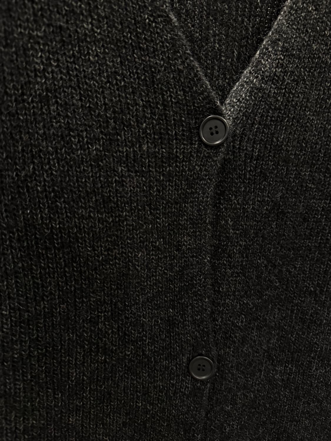 COS 롱 가디건 보카시블랙 상품이미지5