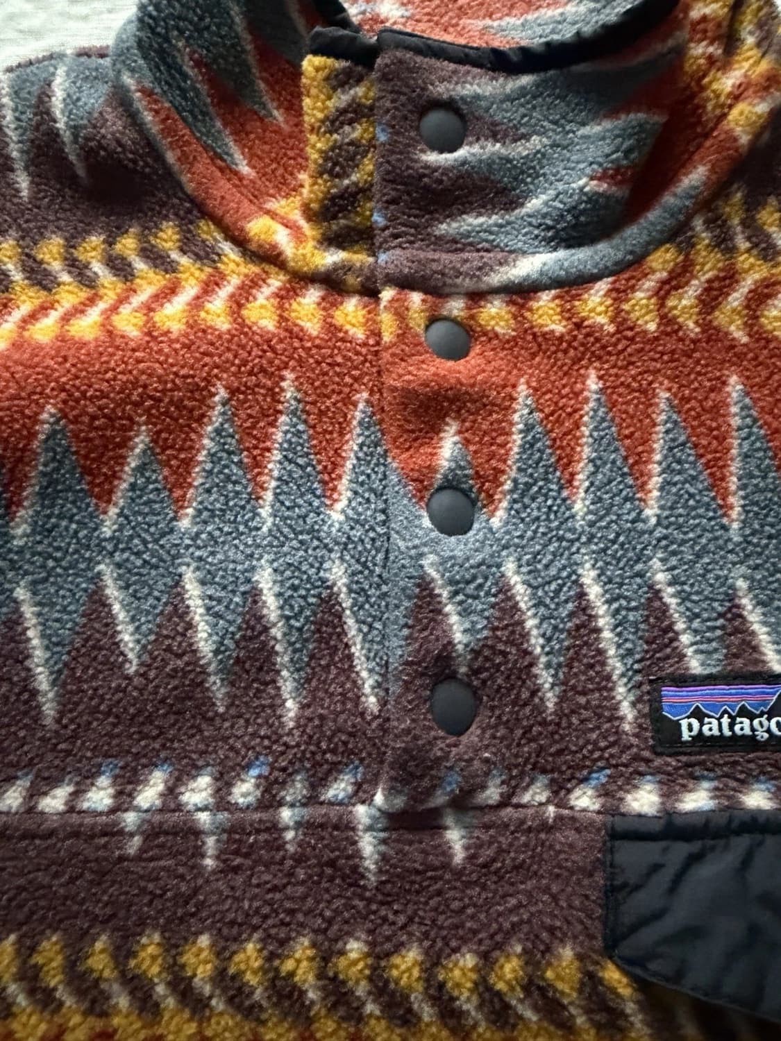 17FW 파타고니아 신칠라 스냅-T 래핑 워터스 상품이미지3