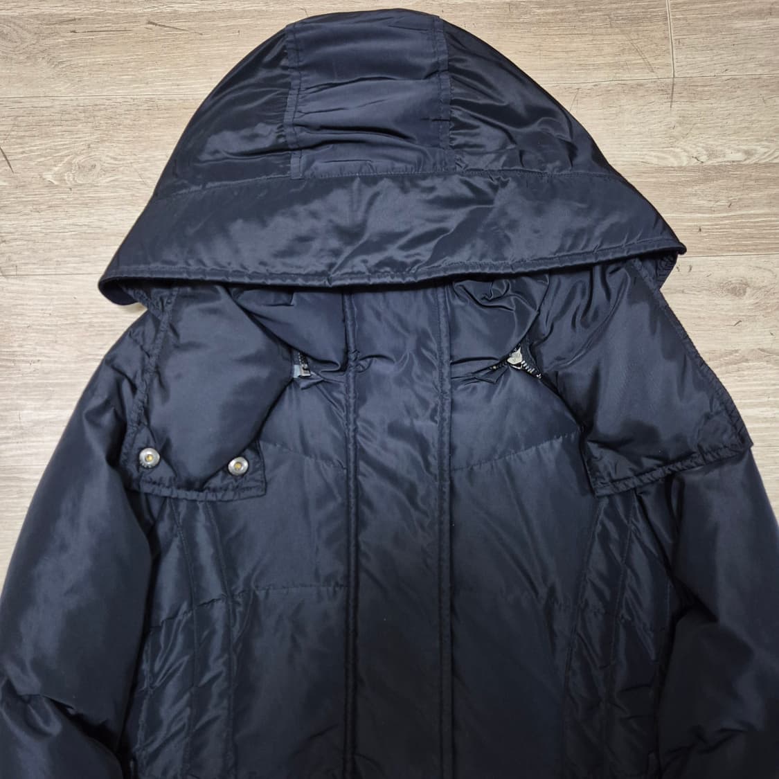 캘빈클라인 진스 프리미엄 덕다운 후드 롱패딩 점퍼 XS(85) 상품이미지2