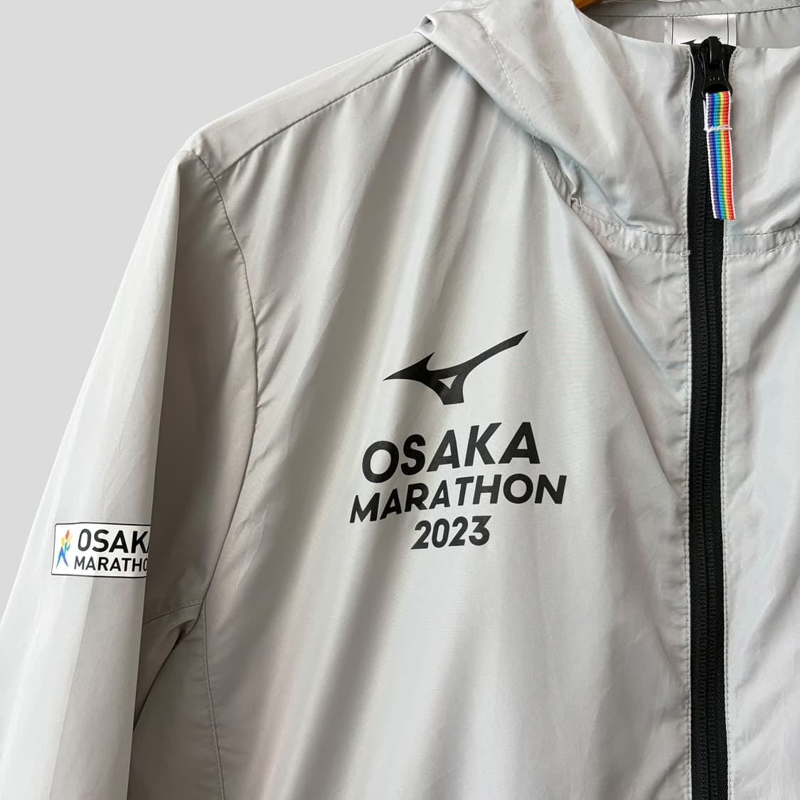 (L)mizuno 미즈노 오사카 마라톤2023 바람막이 상품이미지5