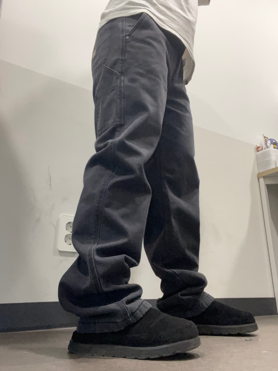 Stanley 스탠리 플리스 카펜터 팬츠 상품이미지1