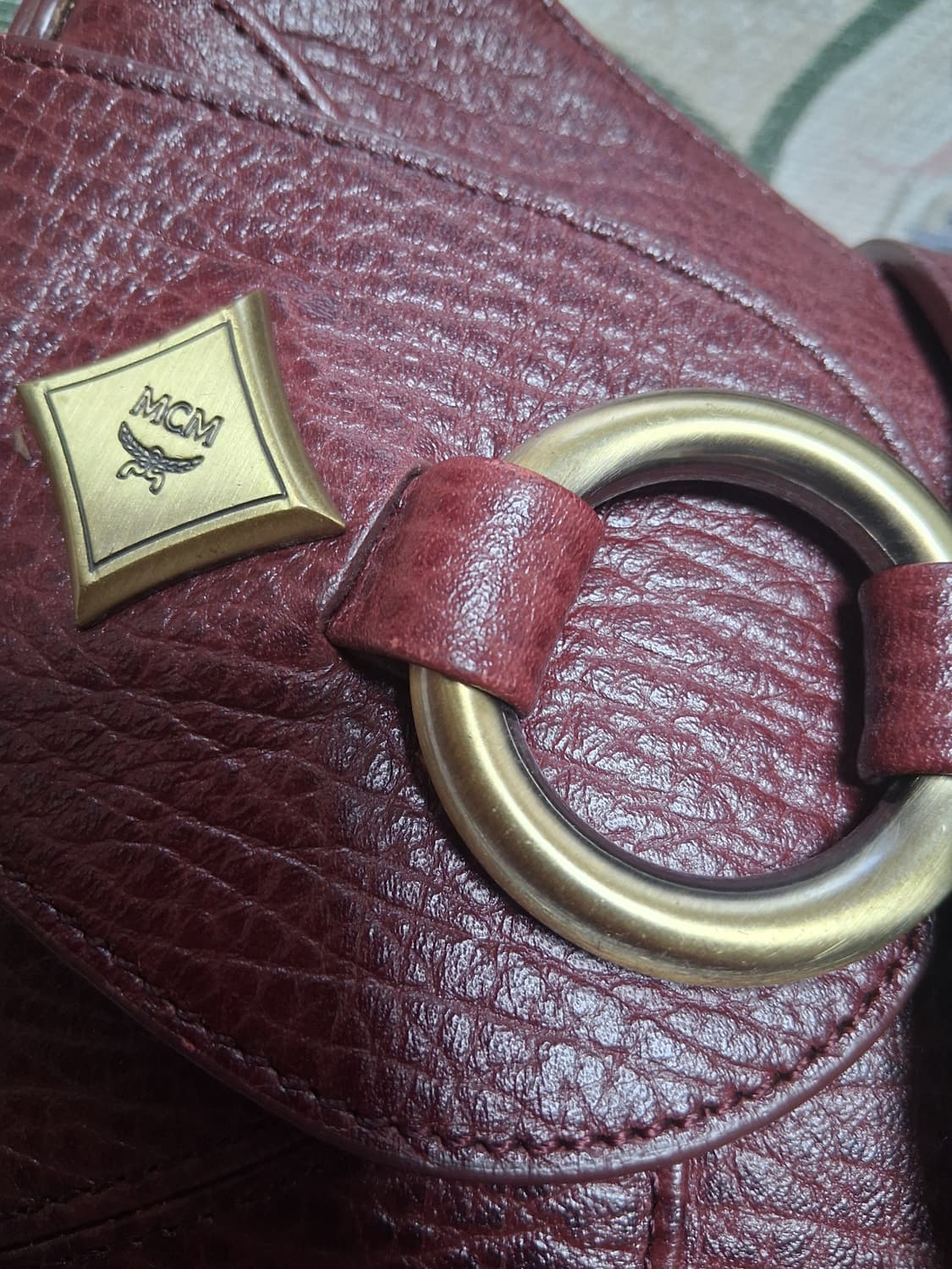 엠시엠가죽숄더백 상품이미지5