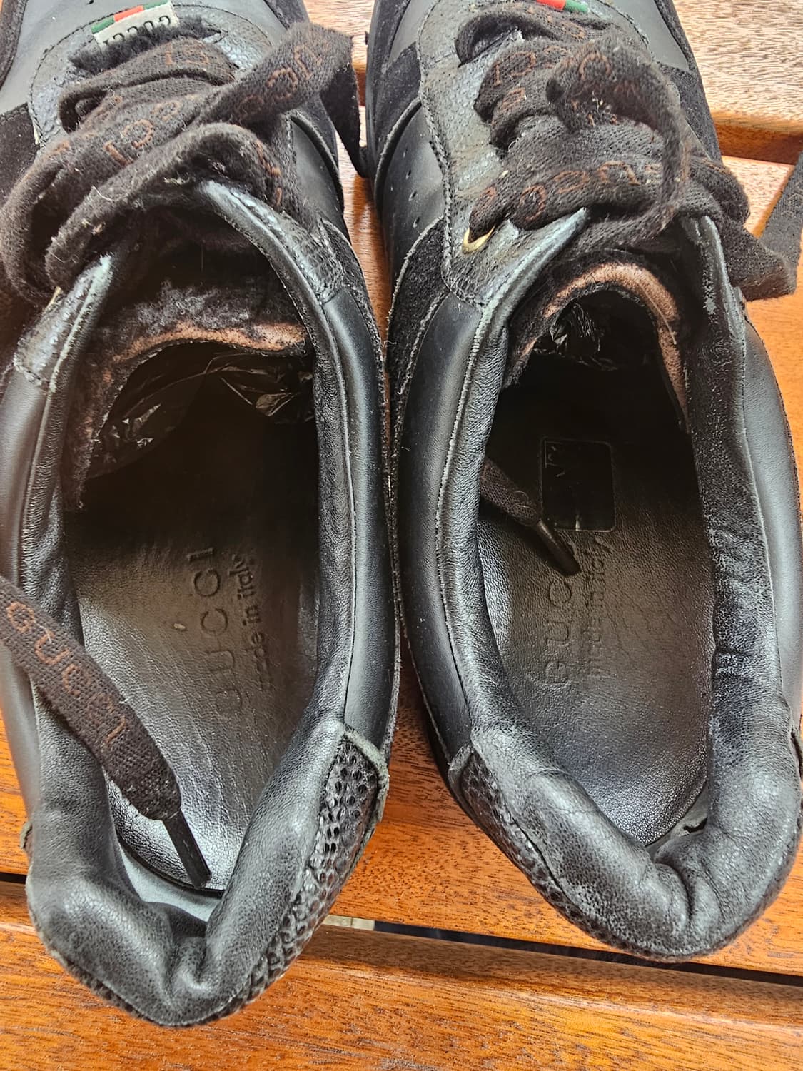 구찌 블랙 스니커즈 상품이미지6