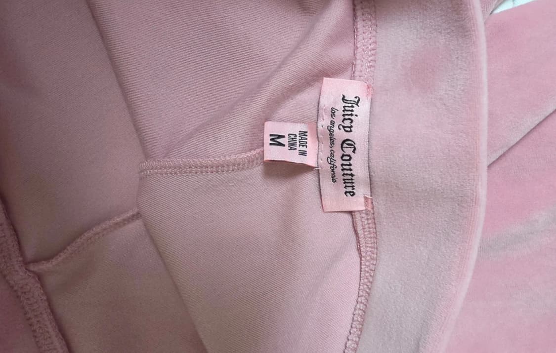 쥬시 꾸뛰르 핑크 벨벳 트레이닝복 세트 M 상품이미지7