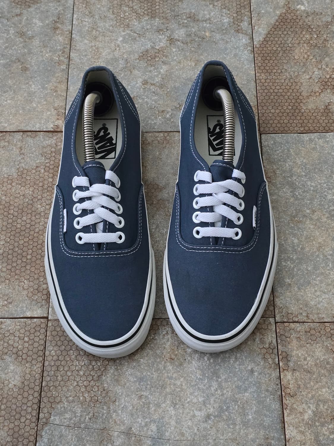 (255)반스 어센틱 네이비 스니커즈 상품이미지2