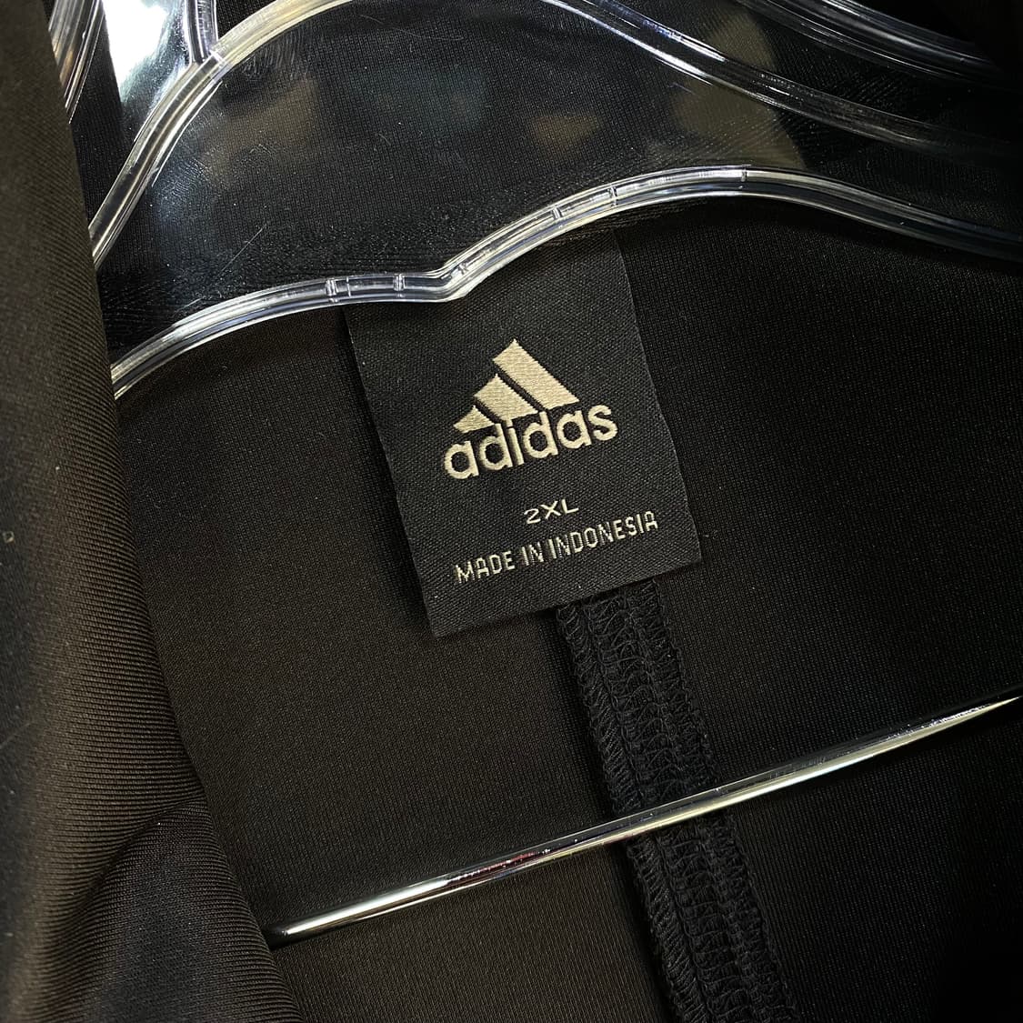 아디다스 오버핏 삼선 져지 블랙 2XL 상품이미지4