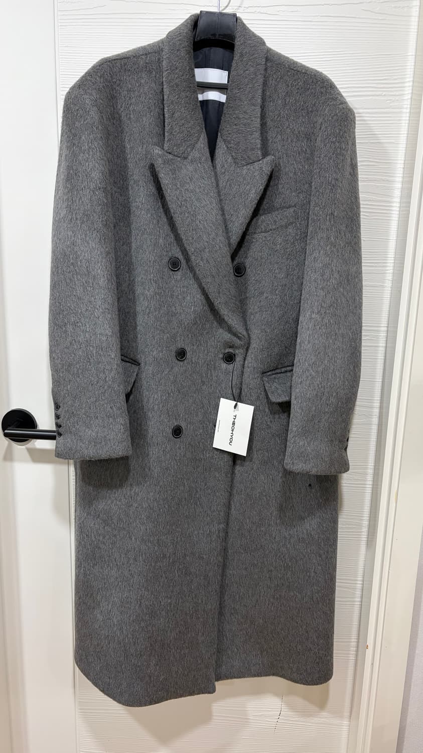 더 오유 카리나 오버사이즈 울 코트 상품이미지5