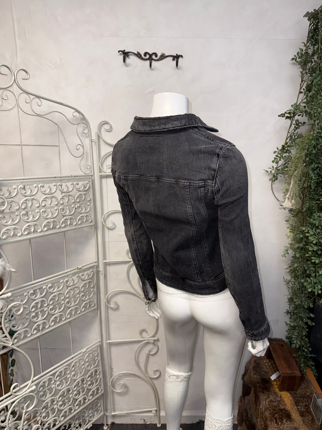 Zadig&Voltaire black denim zipup jacket 상품이미지8