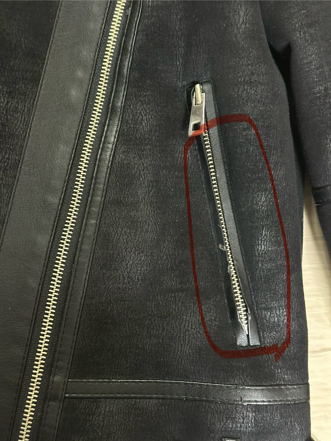 블랙 무스탕 상품이미지7