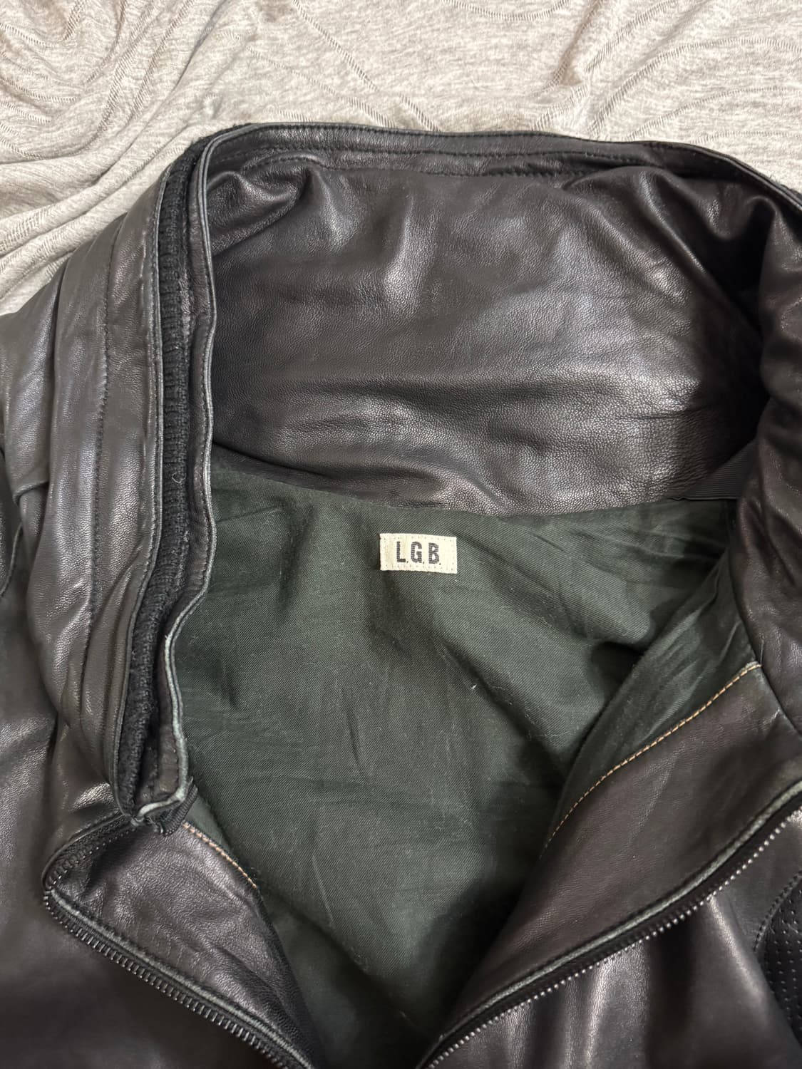 “L.G.B” BONO-6/M leather jacket 상품이미지6