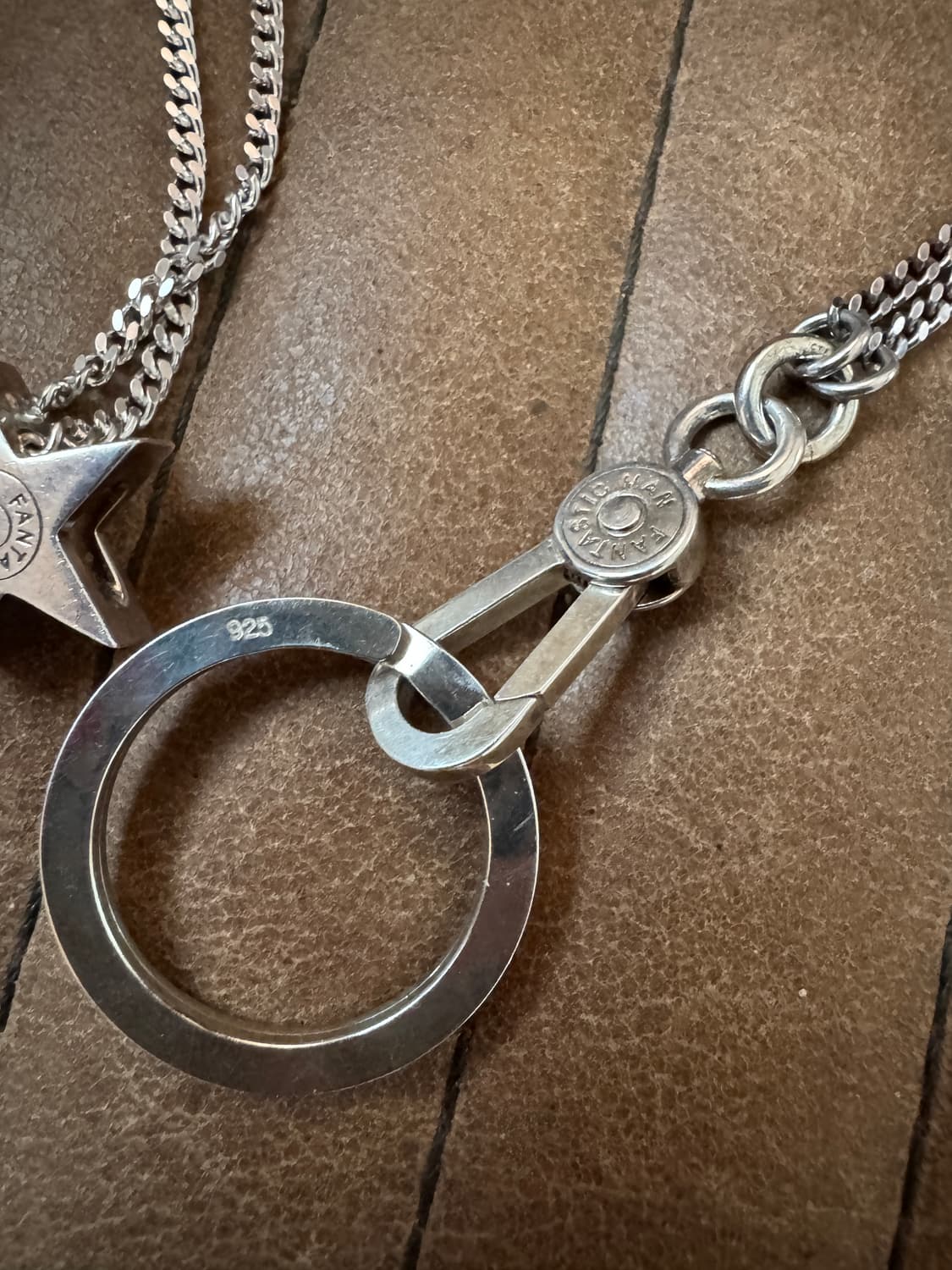 일본 판타스틱맨 925 실버 체인 상품이미지5