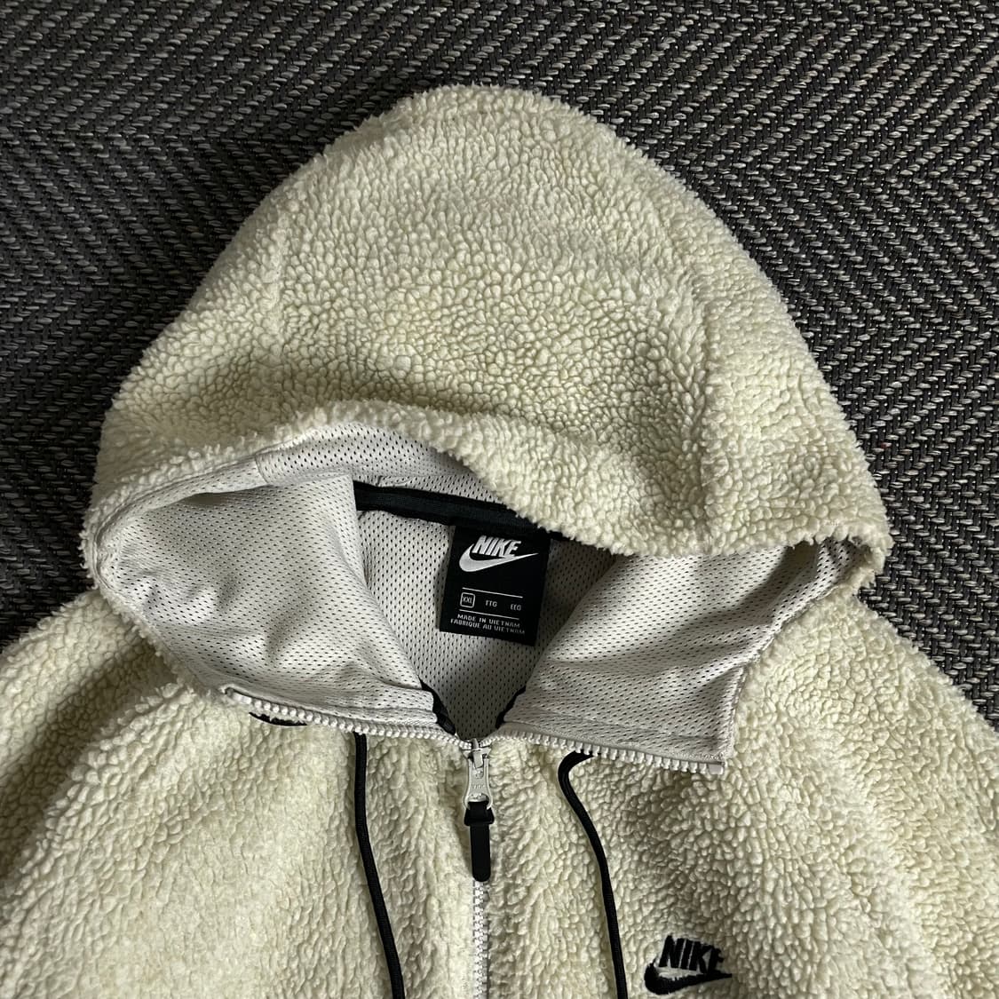 나이키 테크팩 쉐르파 후드 자켓y 3383 상품이미지5