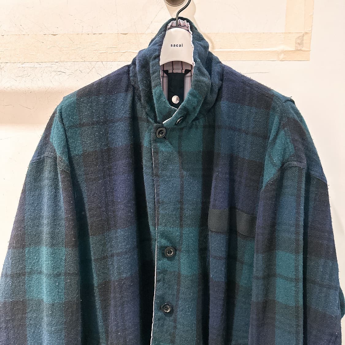 (정품/새상품) SACAI 사카이 남성 리버시블 블루종 점퍼 상품이미지2