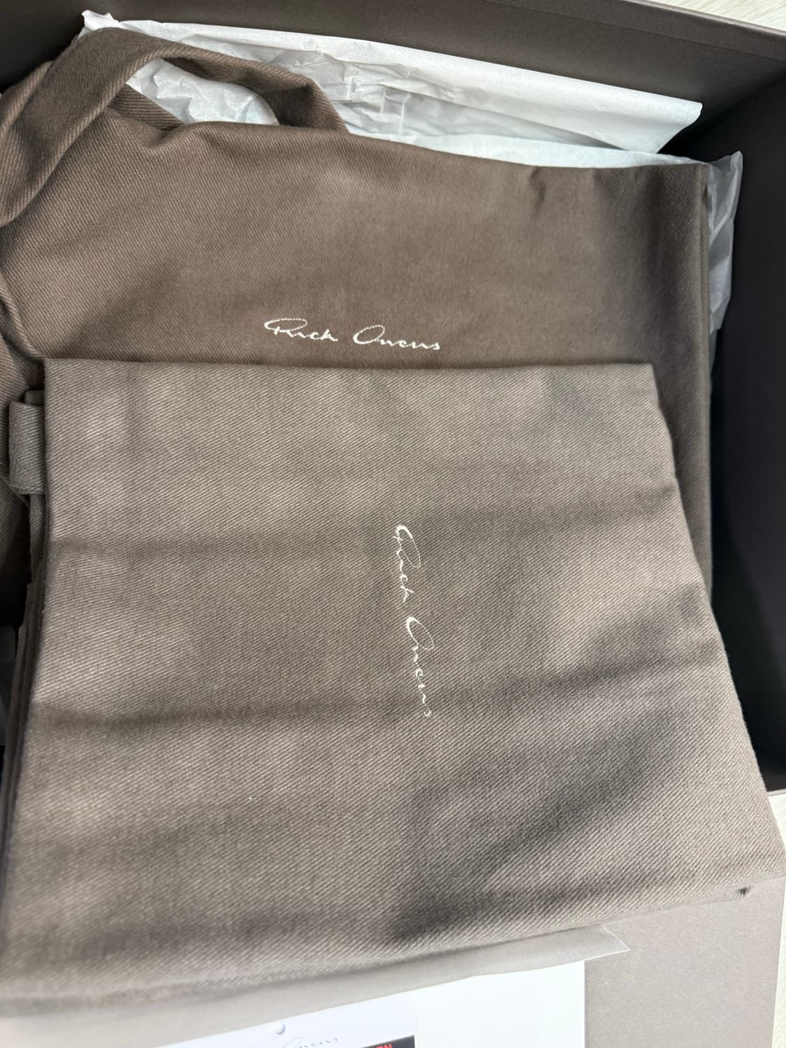 릭오웬스 라몬즈 릭컨 컨버스 밀크 41 상품이미지10