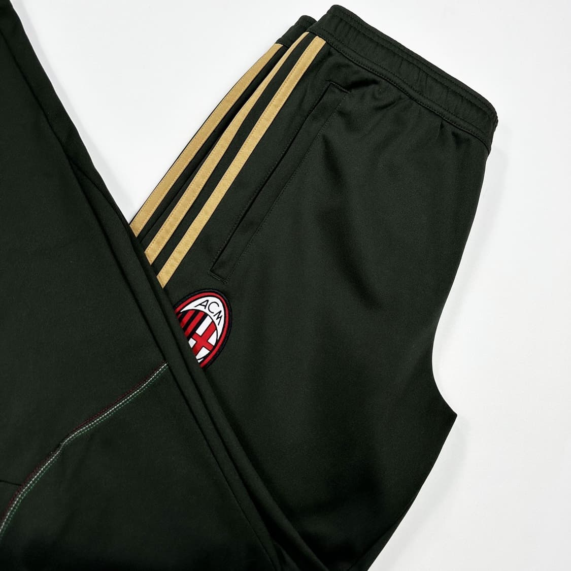 아디다스 AC밀란 풋볼 카키 츄리닝 바지 (M) 상품이미지1