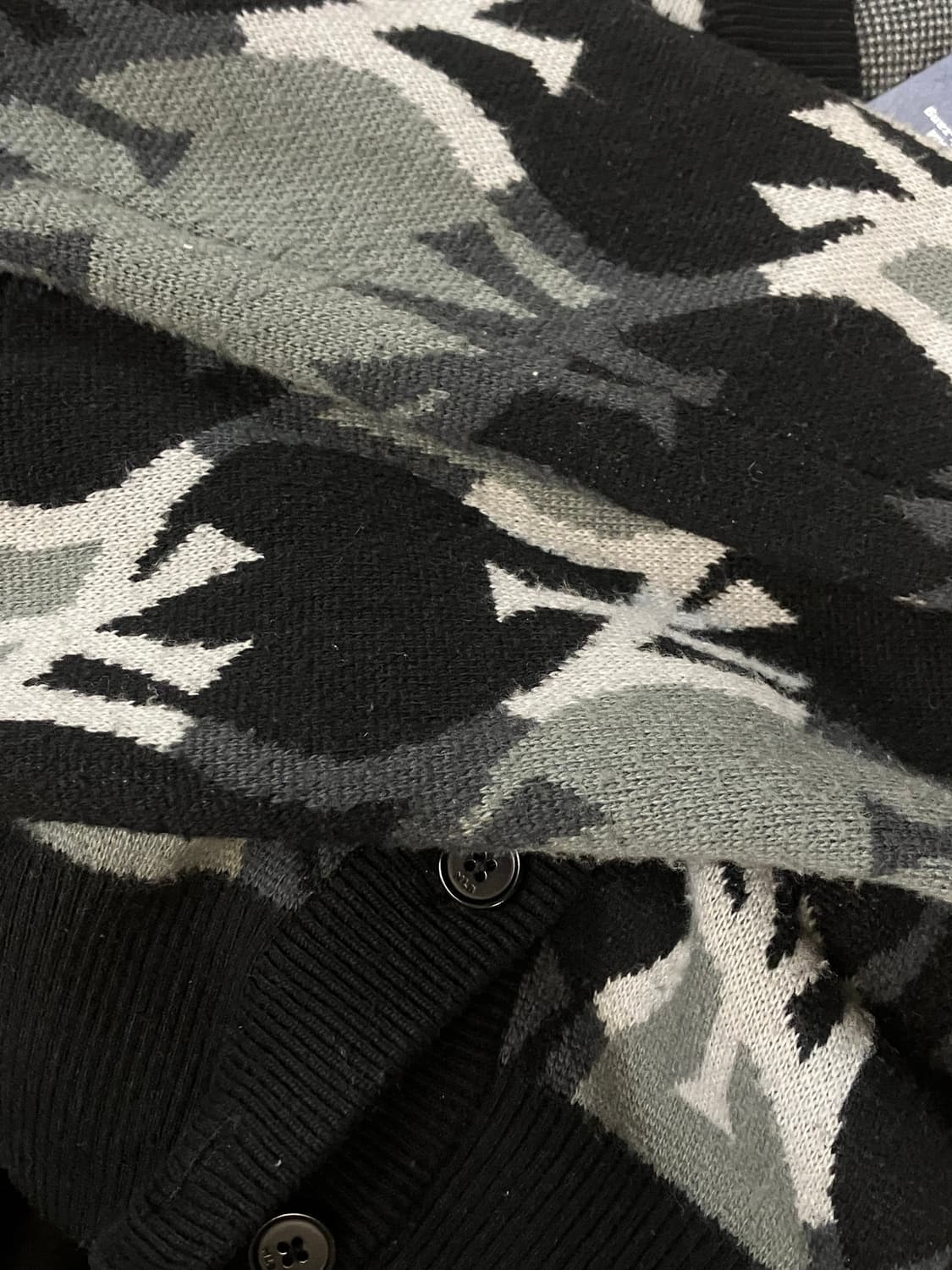 MLB 로고 크롭 가디건 블랙  #csz2010 상품이미지6