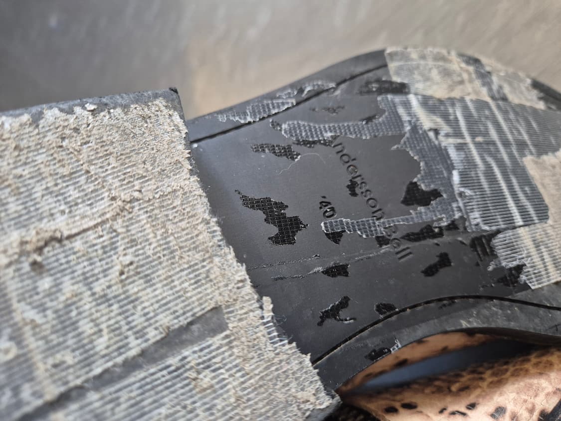 앤더슨벨 스퀘어토 파이톤 첼시부츠 상품이미지7