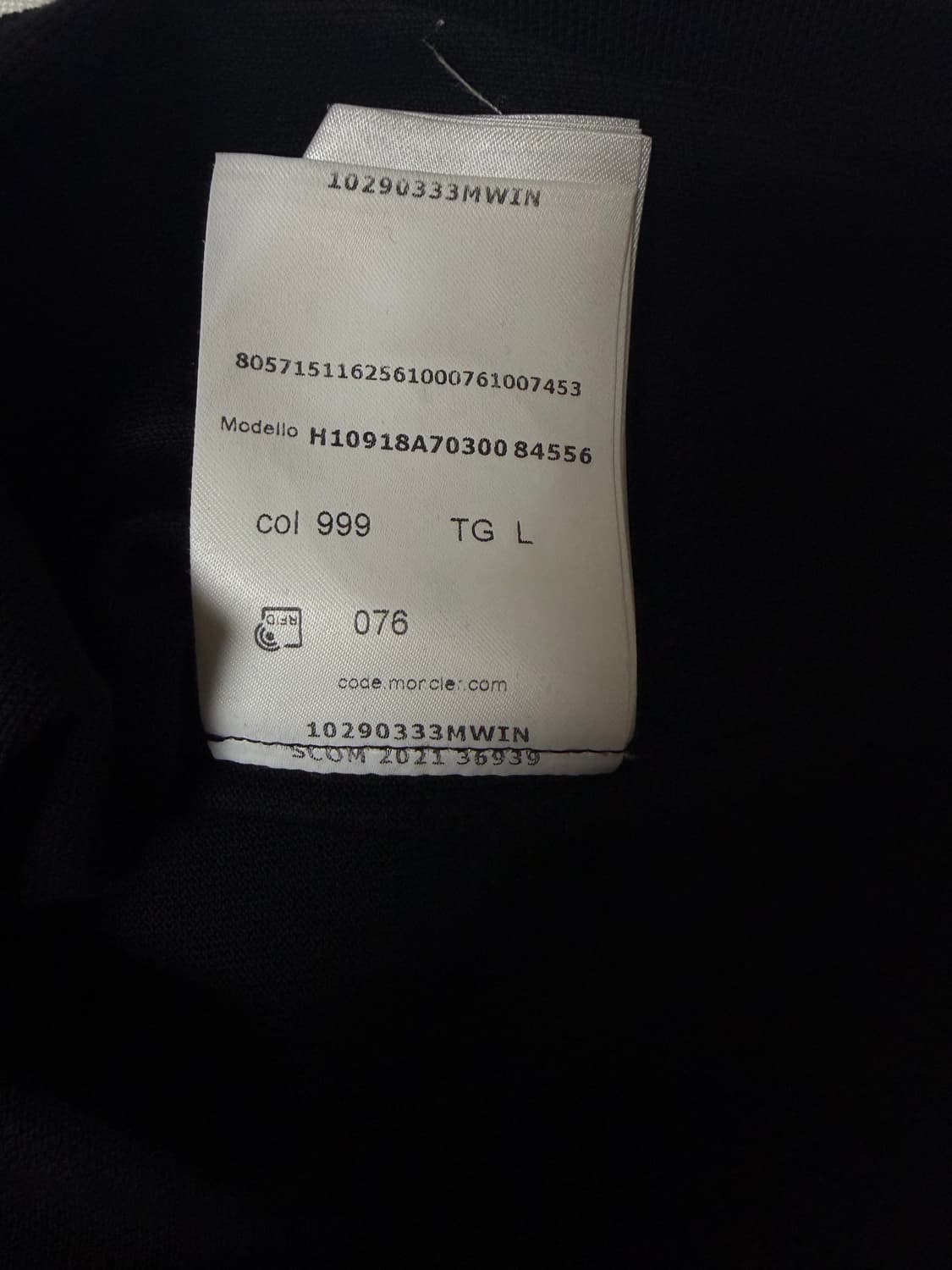 몽클레어 와펜 폴로 셔츠 L 상품이미지7