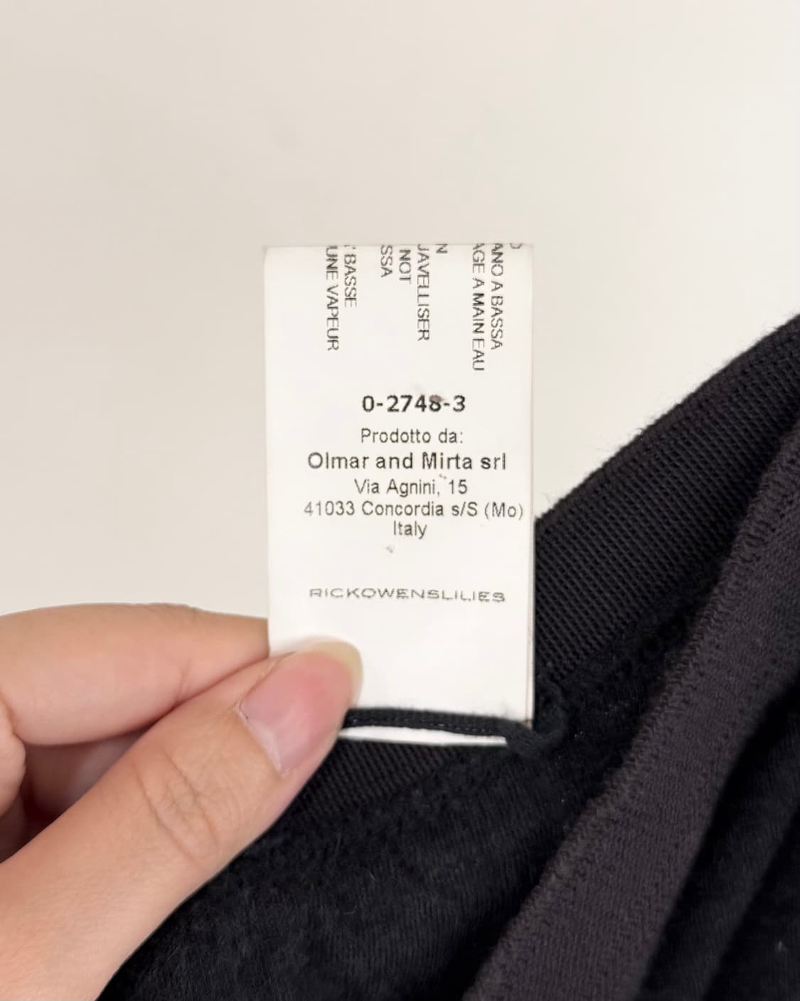 릭 오웬스 릴리즈 블랙 러치드 미디스커트 상품이미지10