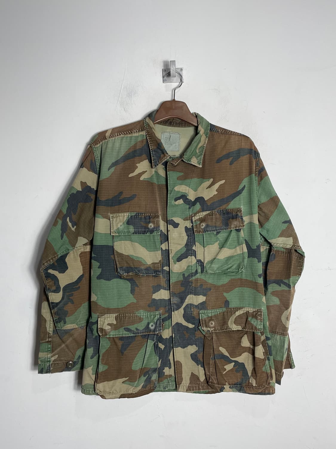 미군 오리지널 우드랜드 군복 자켓 M/R 상품이미지1