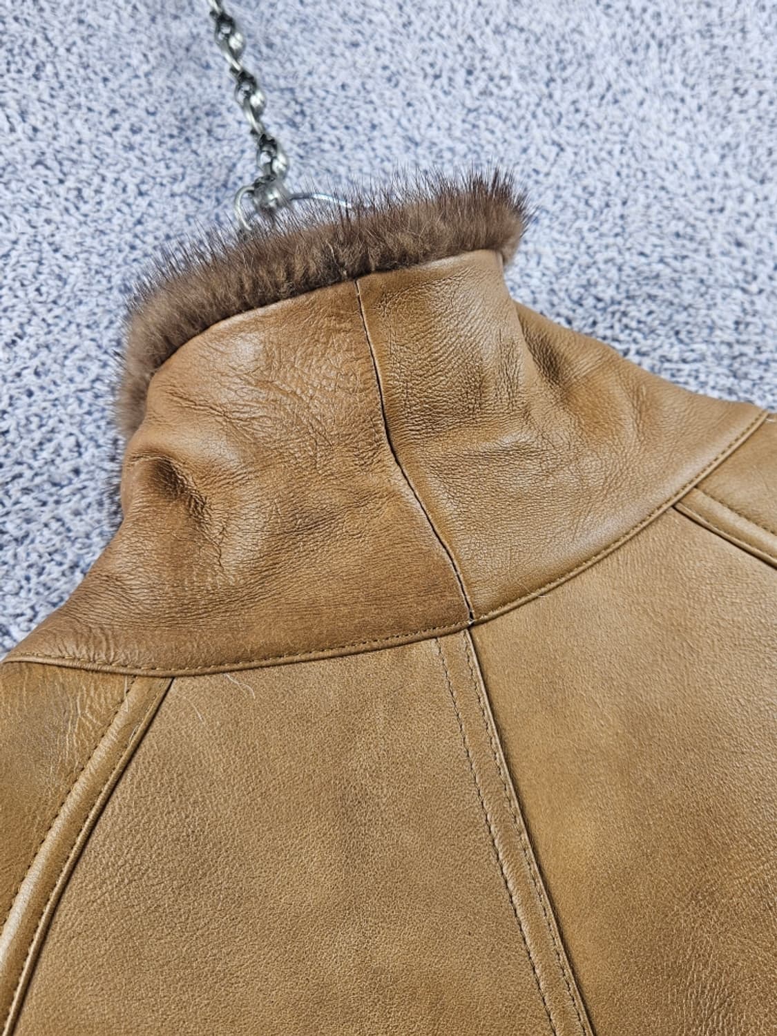 NAA SAN 양털 양가죽 무스탕 코트 ( 100 ) / 11015 상품이미지10