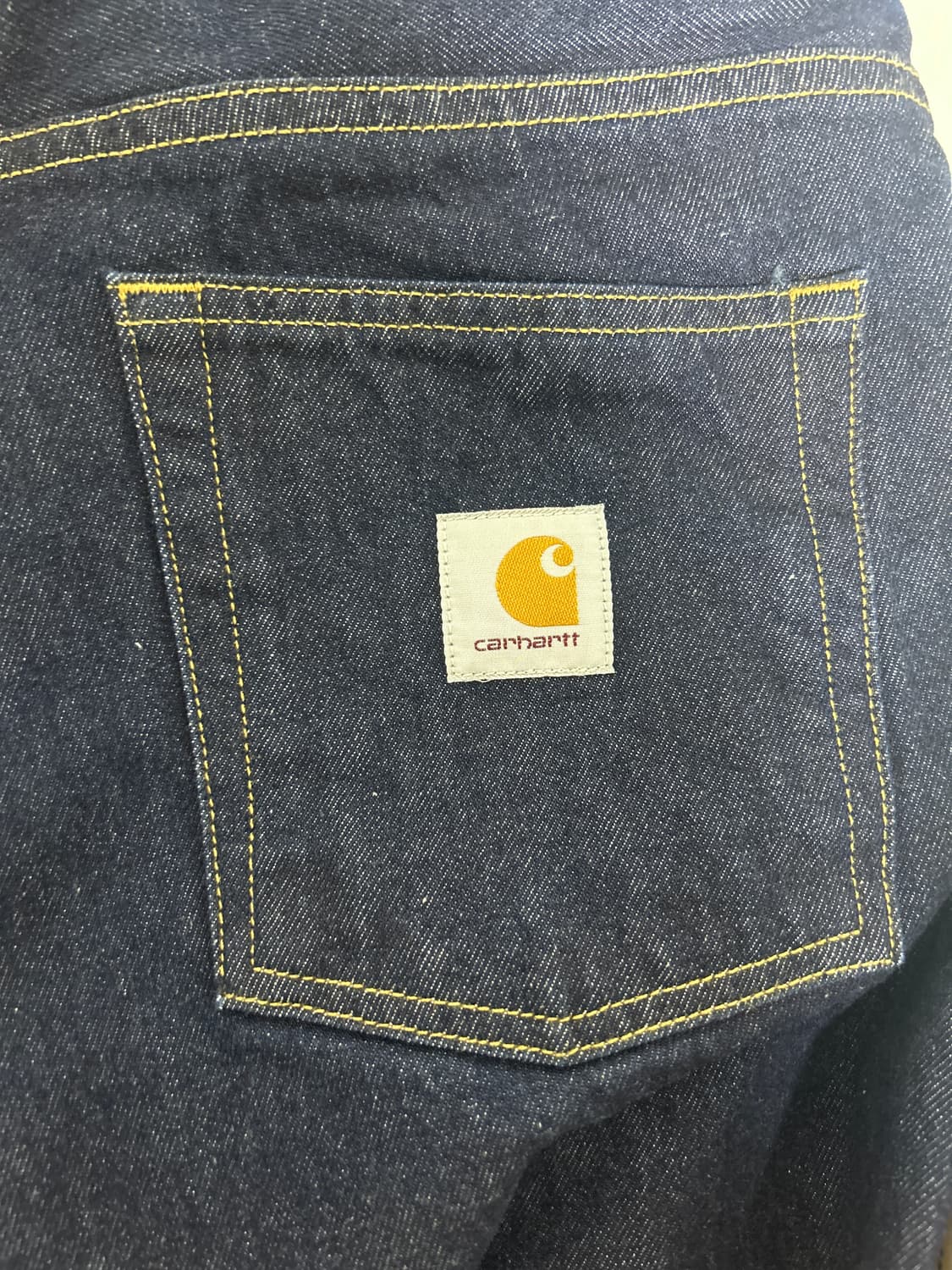 칼하트 wip 브랜든 블루 리지드 상품이미지2