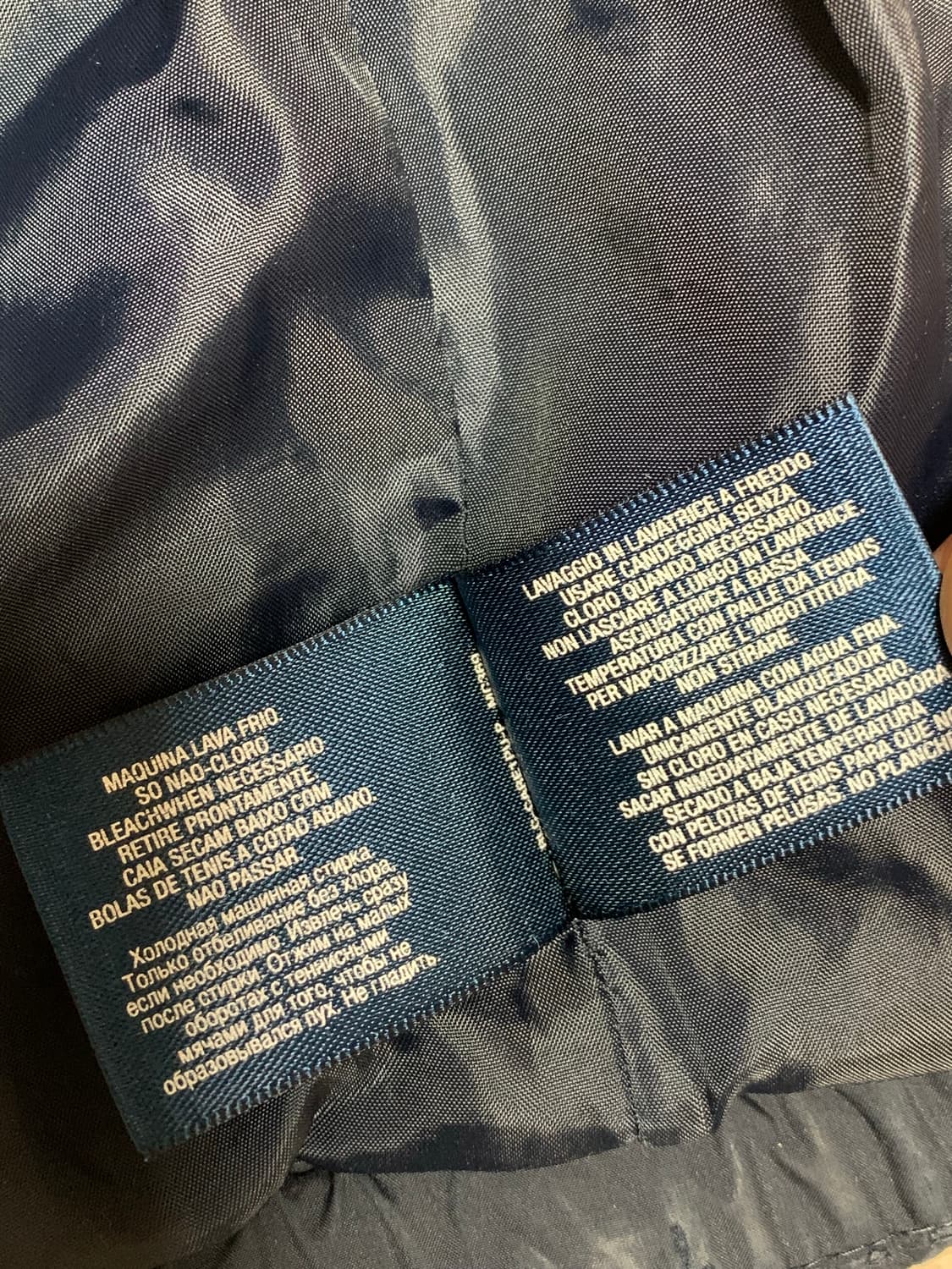 폴로 빅포니 패딩 네이비 상품이미지7