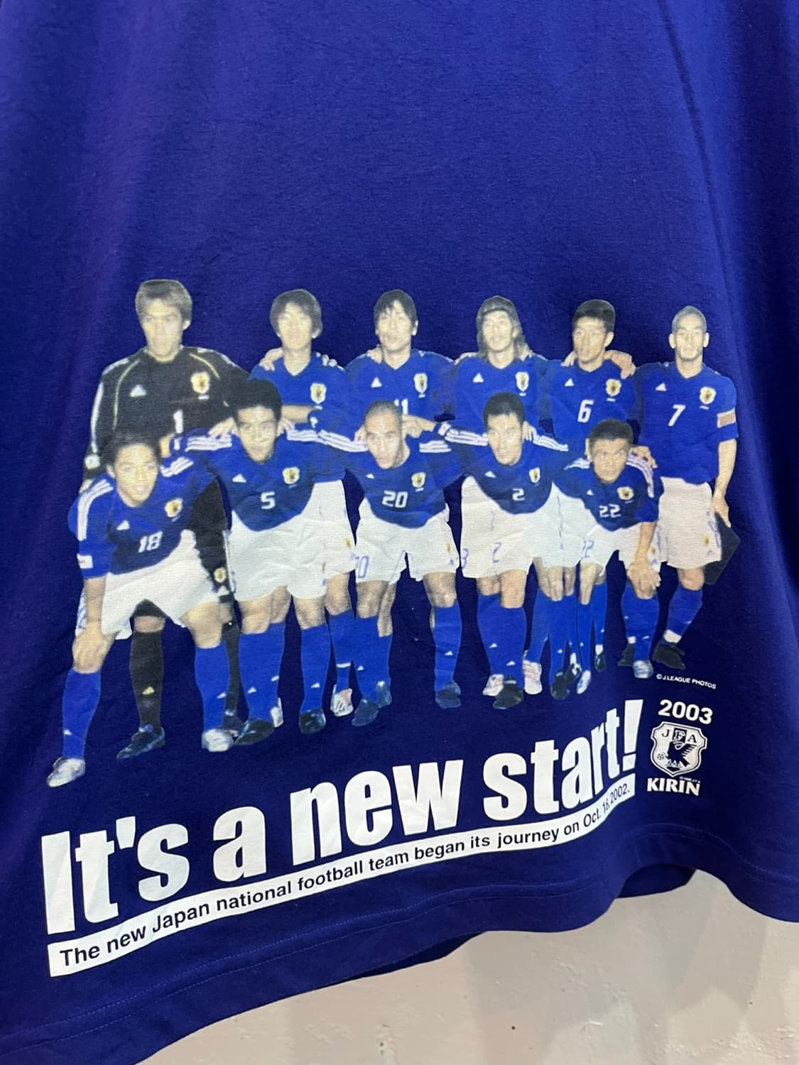 아디다스 2003 일본 국대 기린 축구 유니폼 상품이미지4