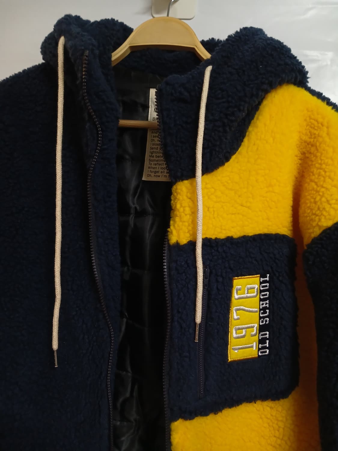 (100~105,L)남성 헤비 뽀글이 후드집업 상품이미지3