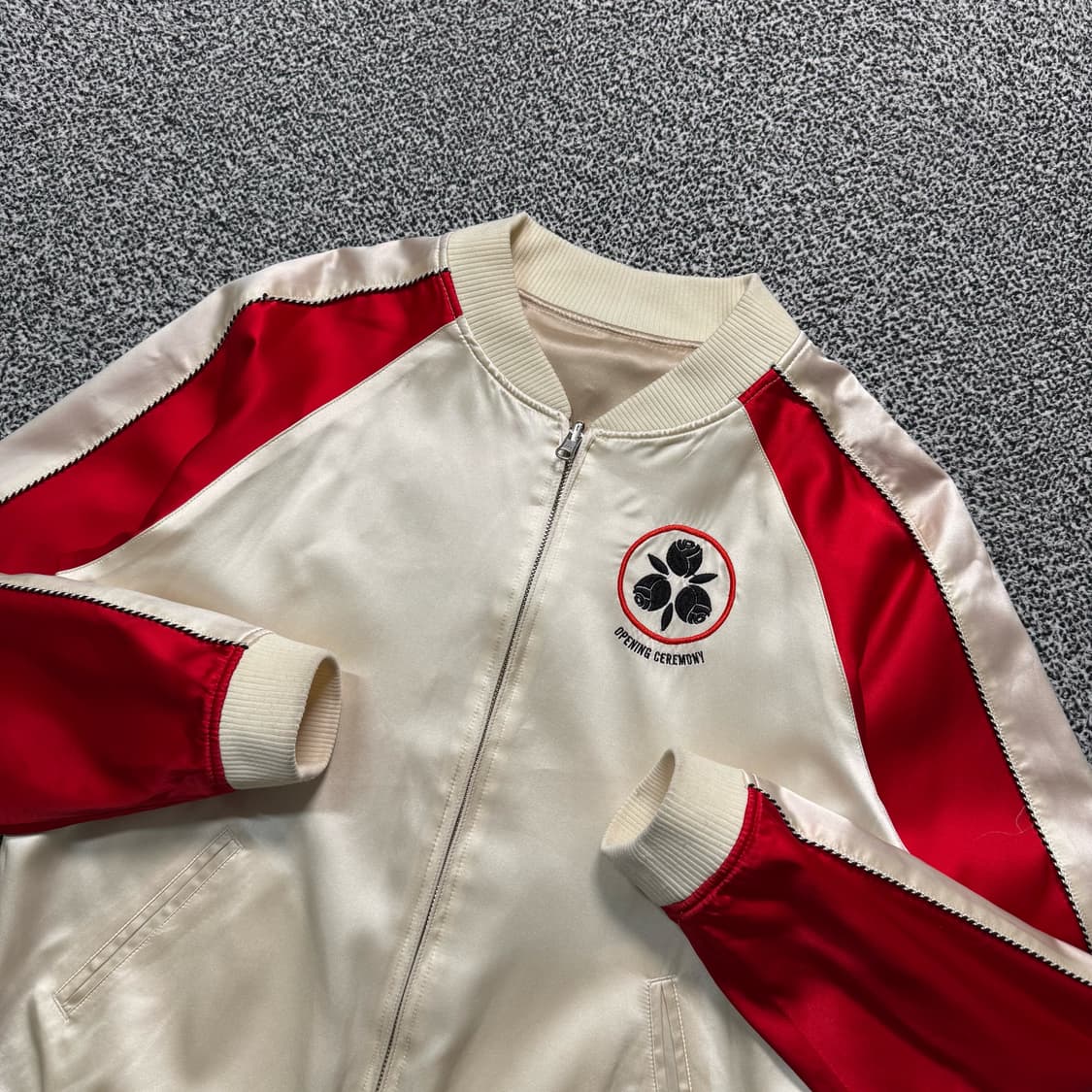 Name : 오프닝 세레모니 리버시블 요괴 실크 봄버 재킷 :)  상품이미지6