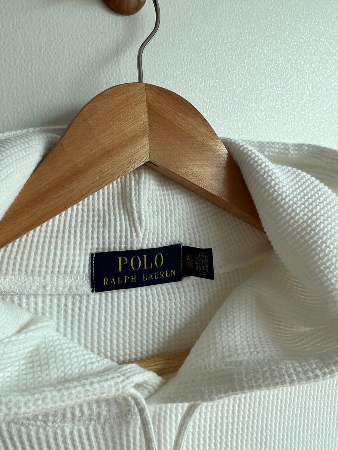 폴로 랄프로렌 후드 니트 XL 상품이미지5