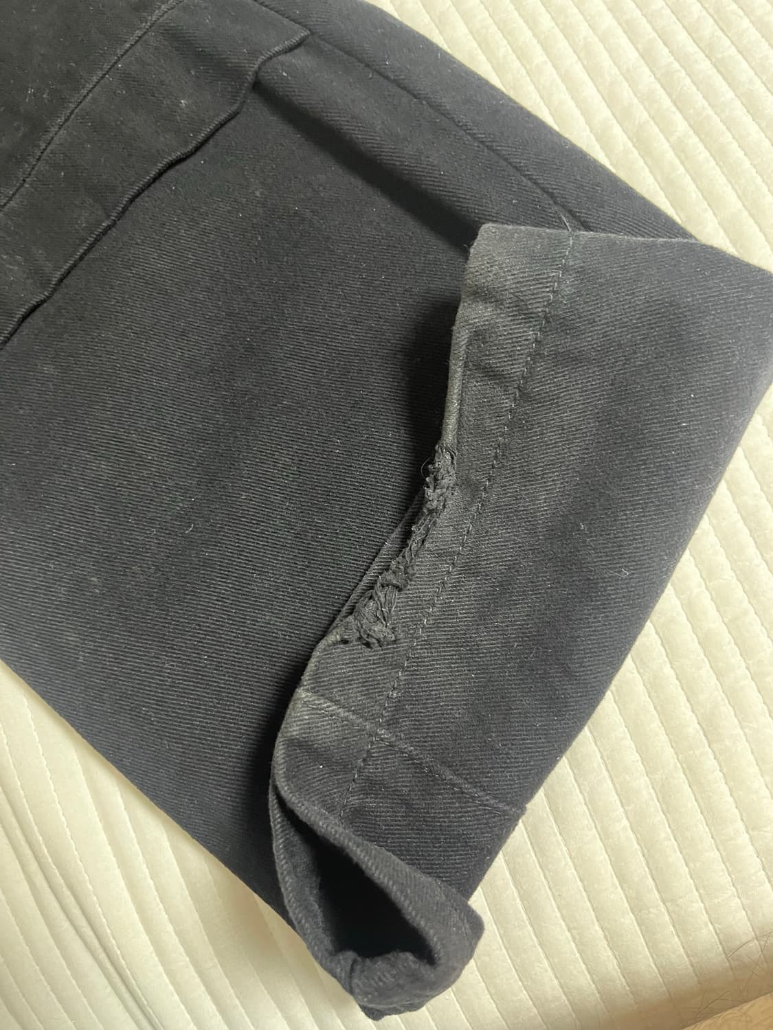 [m] 플라스틱프로덕트 웨이브 지퍼 팬츠 상품이미지5