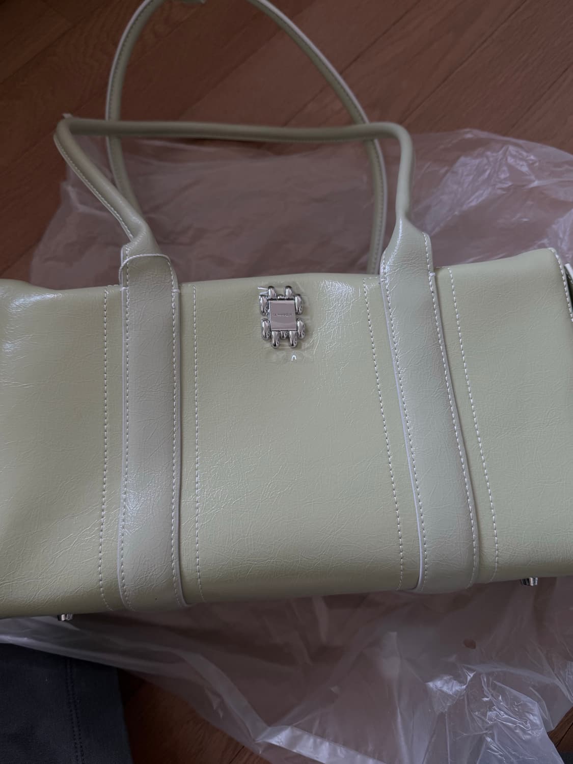 르마스크 이어 보스턴 숄더백 그린 상품이미지2