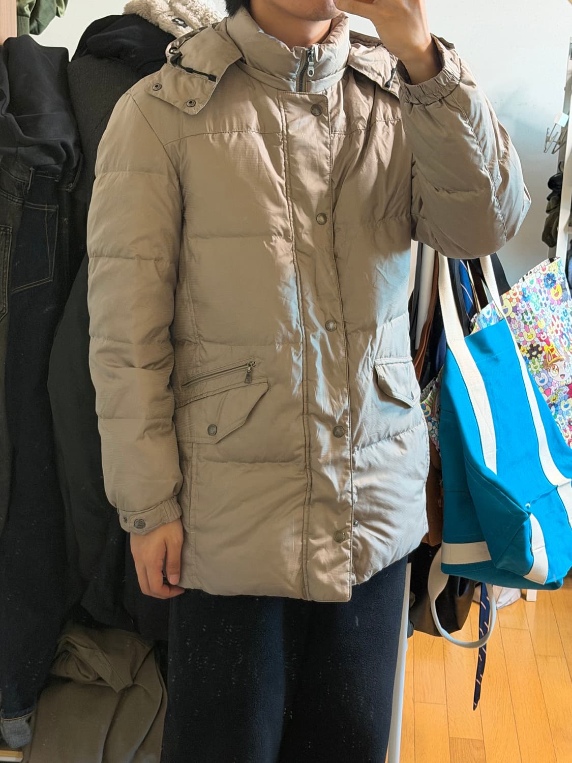 맥그리거 덕다운 롱패딩 상품이미지2