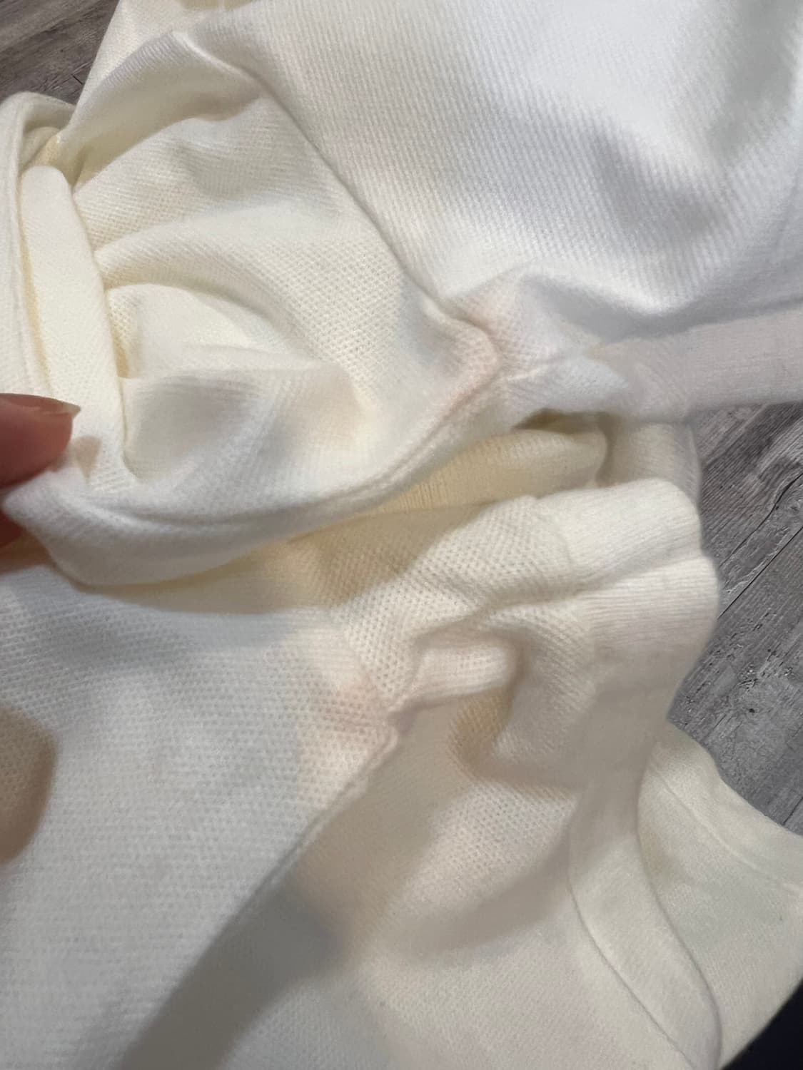 라코스테 여성 아이보리 카라반팔티셔츠 PK카라티셔츠 상품이미지7