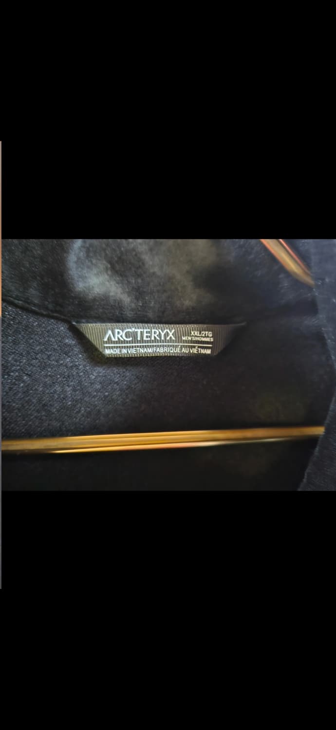 아크테릭스 블랙 자켓 XXL 상품이미지3